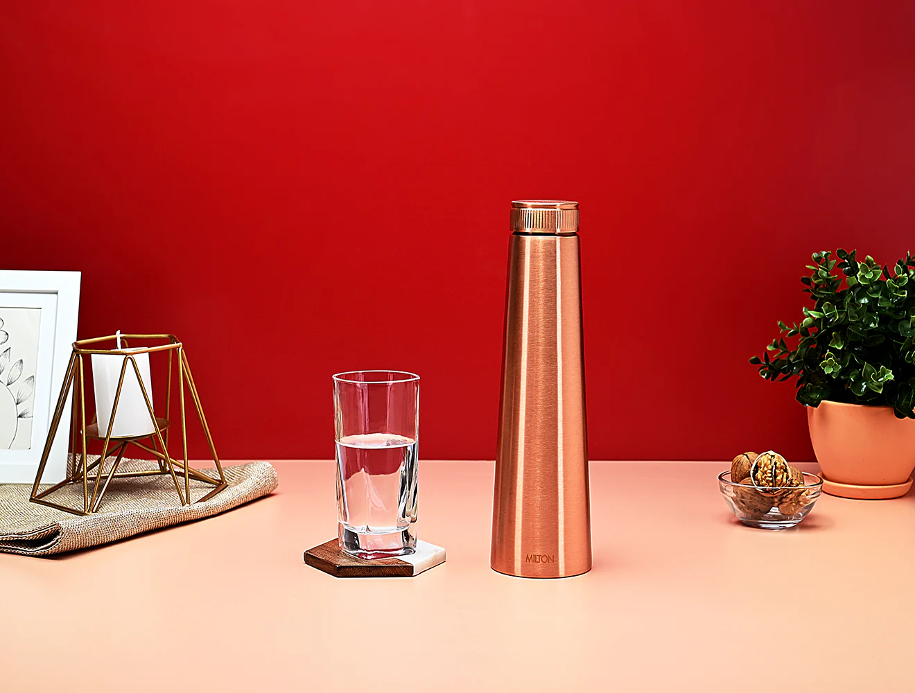 Copper Delight Water Bottle (Milton) - Image 5