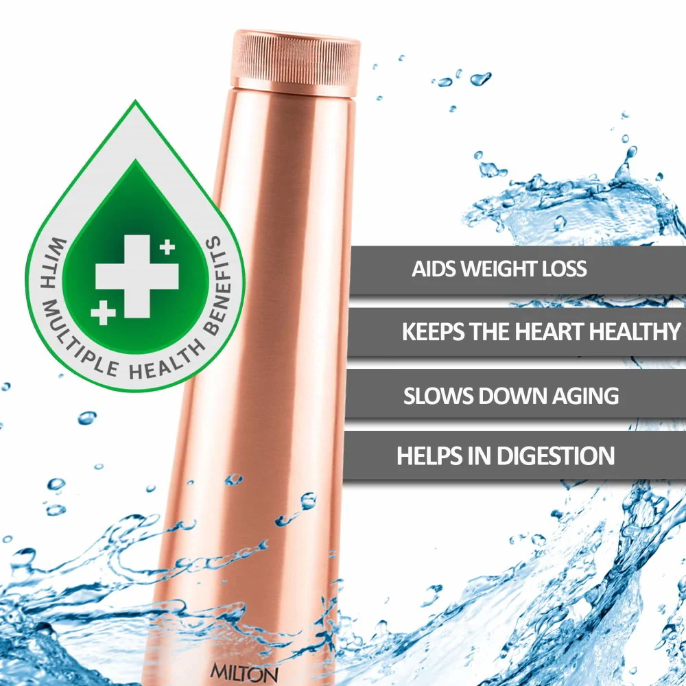 Copper Delight Water Bottle (Milton) - Image 7